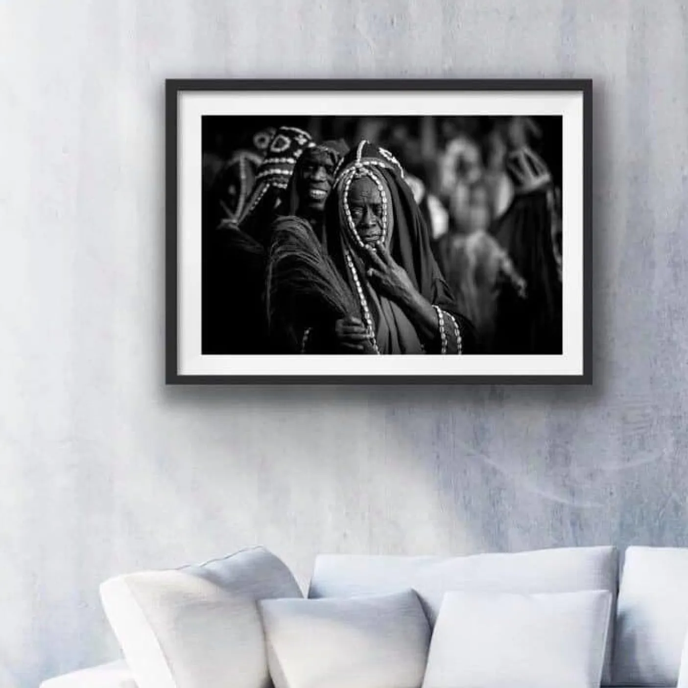 Plakat Black and white poster - 50x70 cm