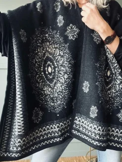 Poncho Black boheme
