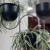 Potte med krog - Black