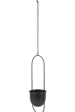 Potte med ophæng - Black