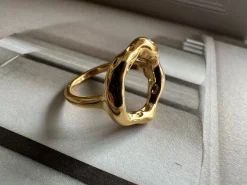 Ring Brianna forgyldt
