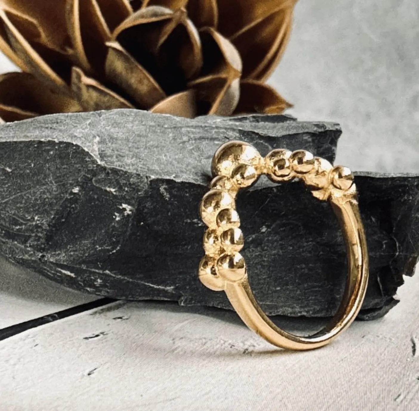 Ring Gabriella forgyldt
