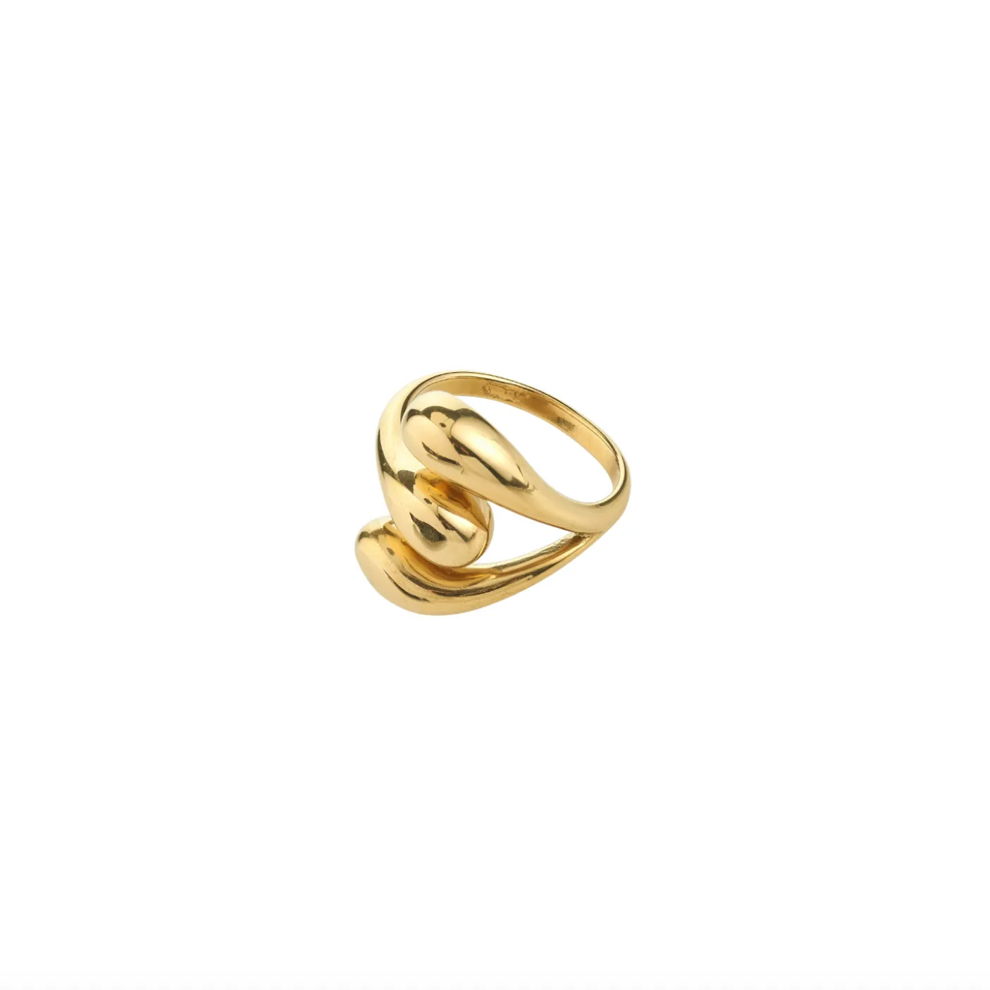 Ring JENNINGS forgyldt