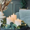 Rund fad / bakke i beton look - Stor