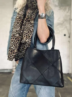 Shopper black delux