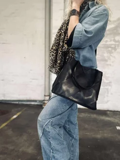 Shopper black delux