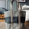 Shopper i kraftig Jute - Natur