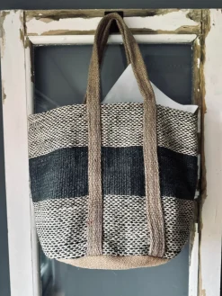 Shopper i kraftig Jute - Natur