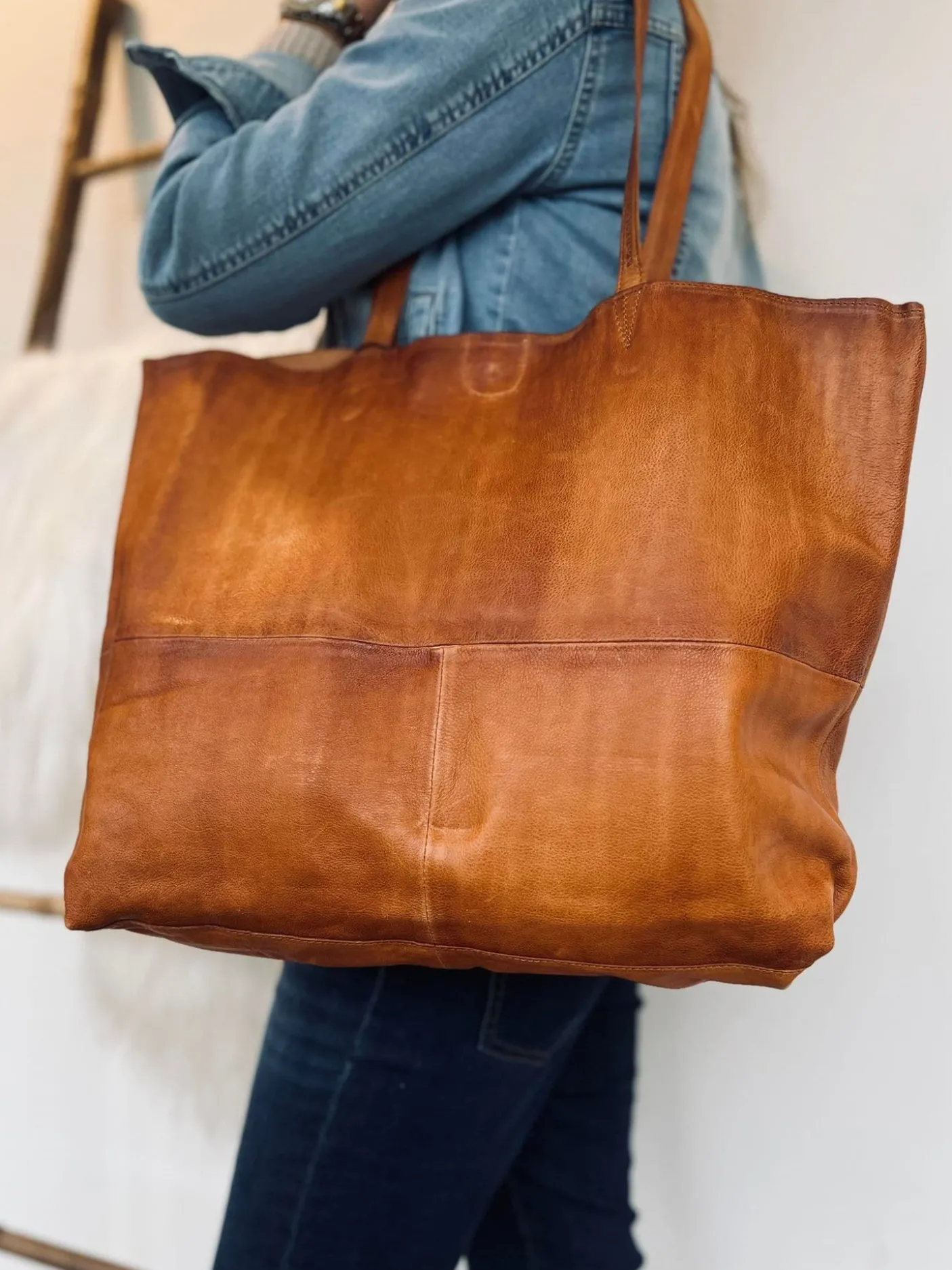 Shopper - JUDITH Cognac