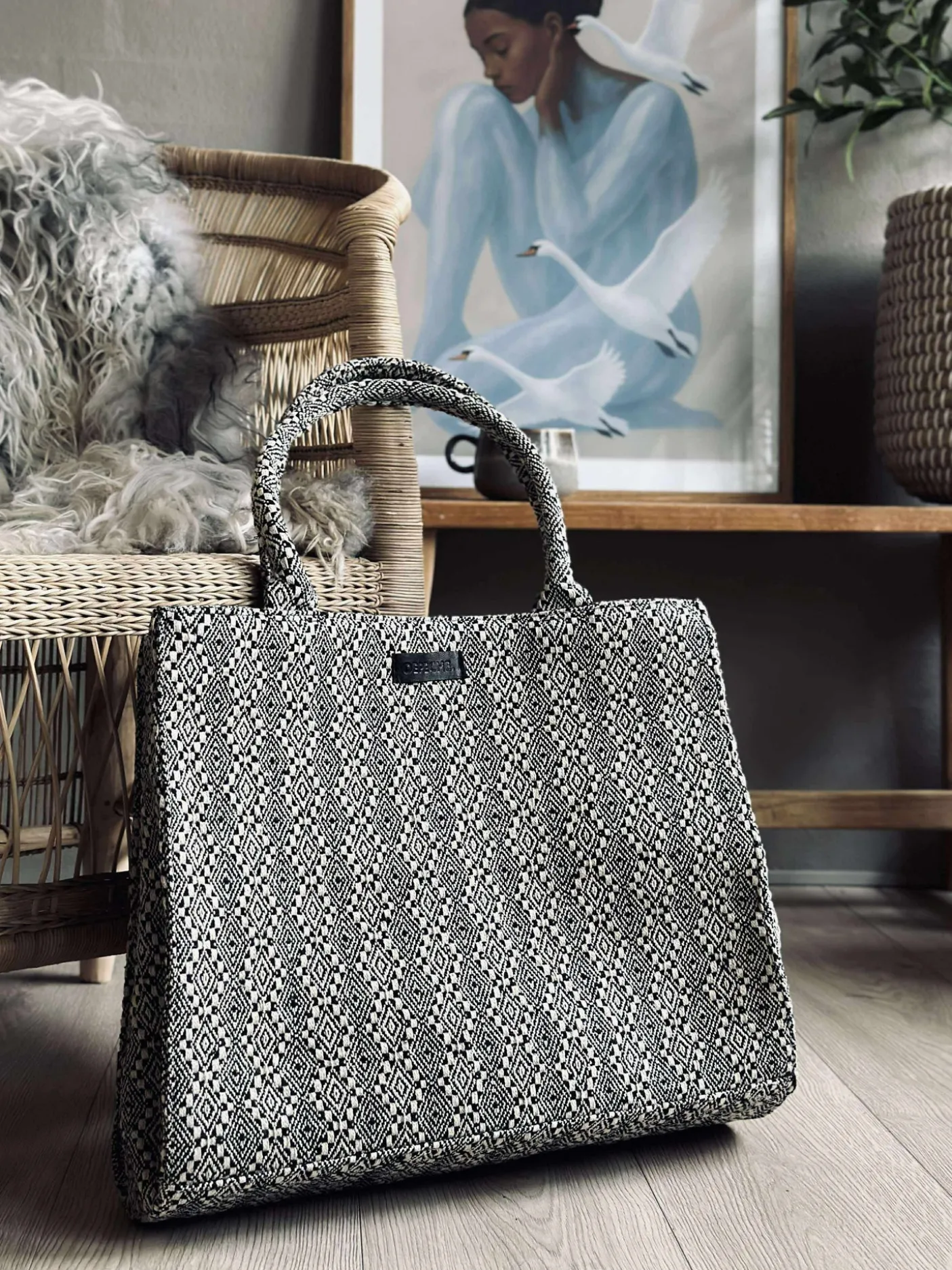 Shopper Julia - Dekoreret med eksklusivt print