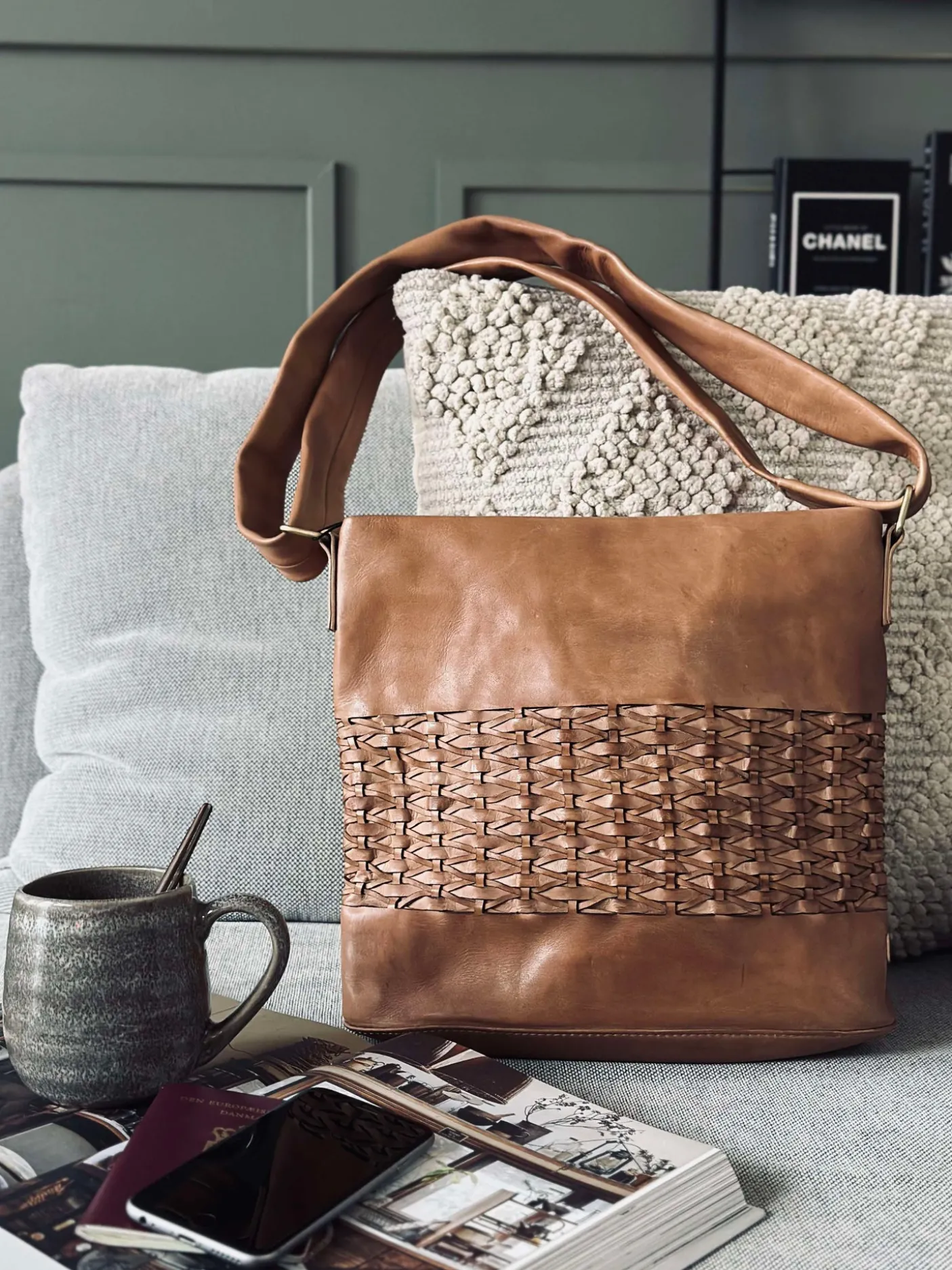 Shopper Lux Handmade - Camel