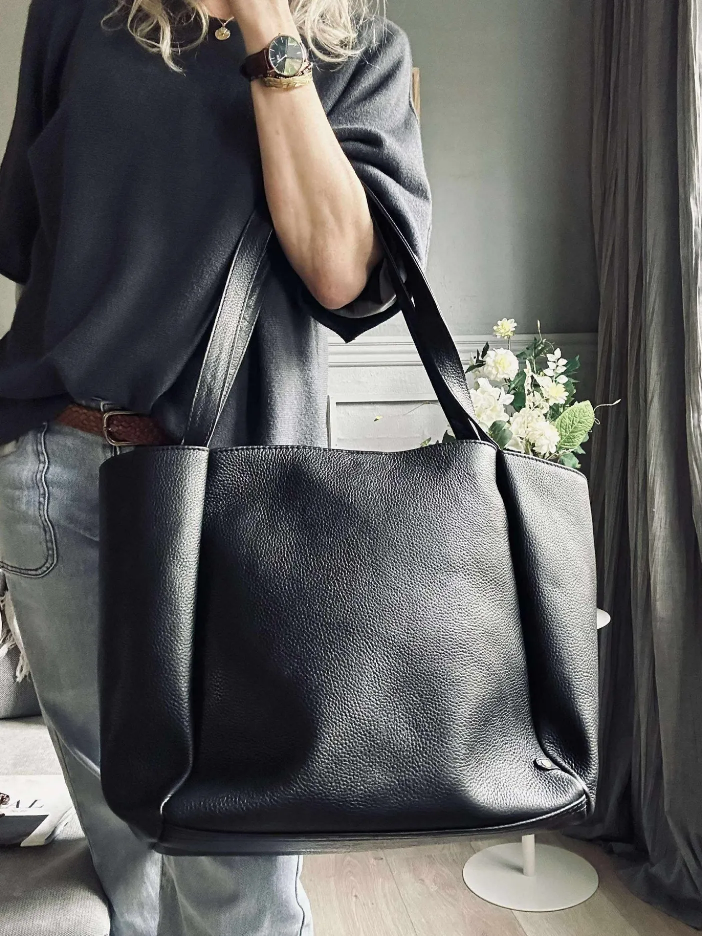 Shopper Soya - Black