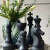 Skak 6 dele - Black