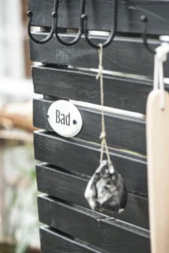 Skilt Bad