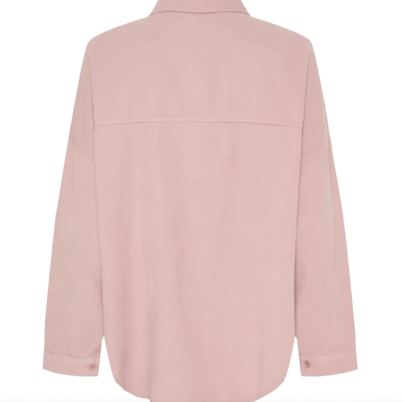 Skjorte baby fløjl - Rose