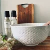 Skål 25 cm – White Melamin