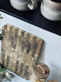 Skærebræt teak