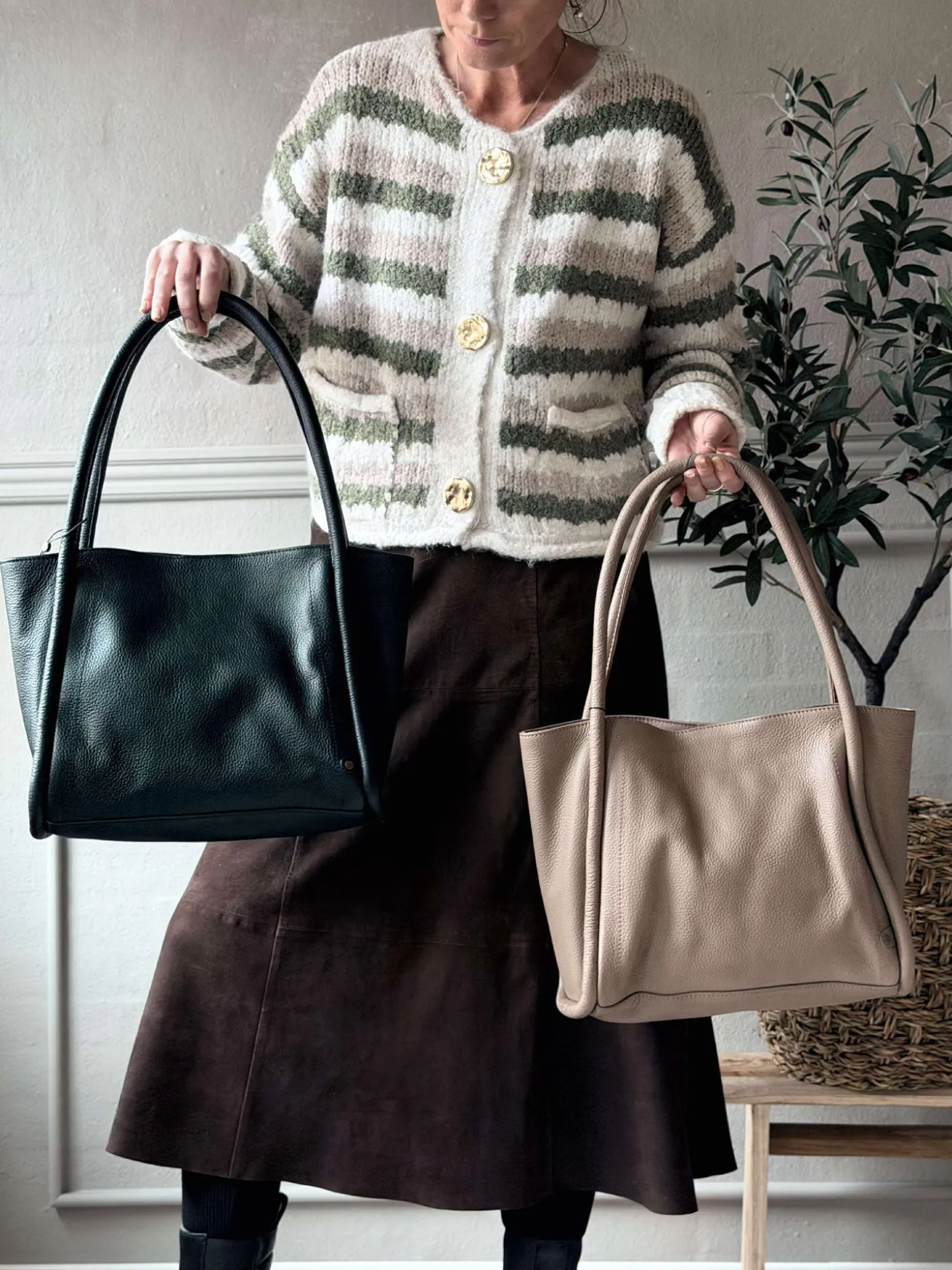 Skuldertaske black