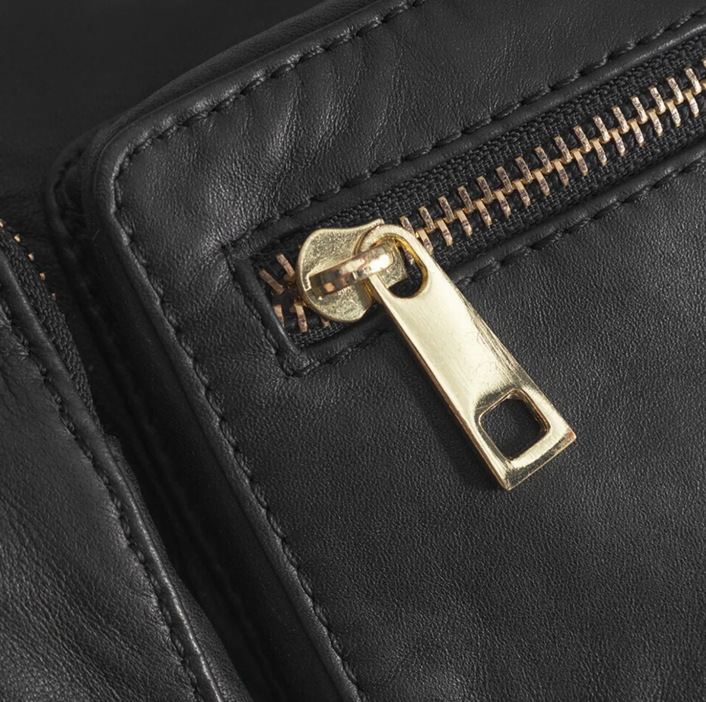 Skuldertaske Sienna - Black gold