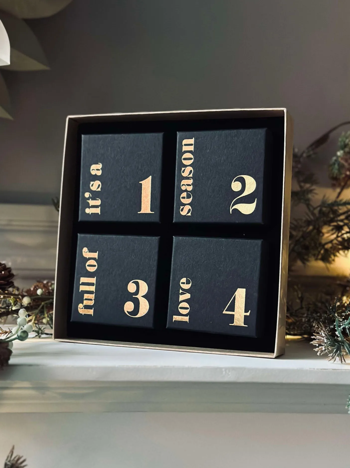 Smykke Adventskalender - Sølvbelagt