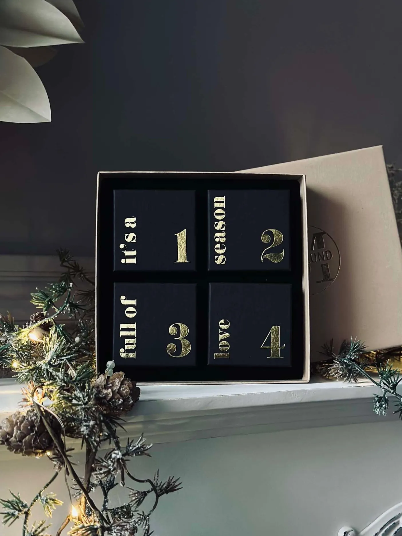 Smykke Adventskalender - Sølvbelagt