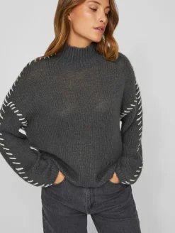 Strik Pullover Grey