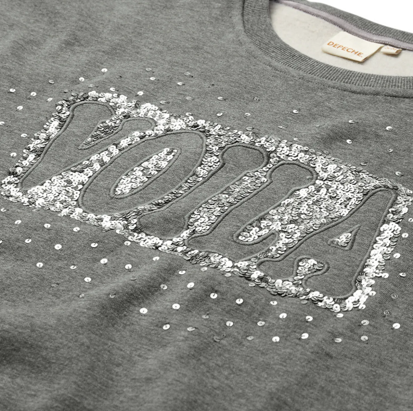 Sweatshirt Oversize - Grey Melange