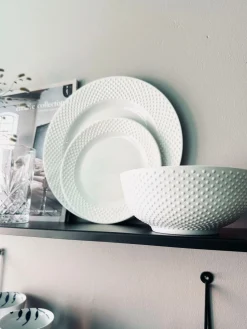 Tallerken 20 cm – White Melamin