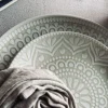Tallerken India Stonewear 27cm - Beige