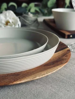 Tallerken Norma 20cm - Beige 2stk.