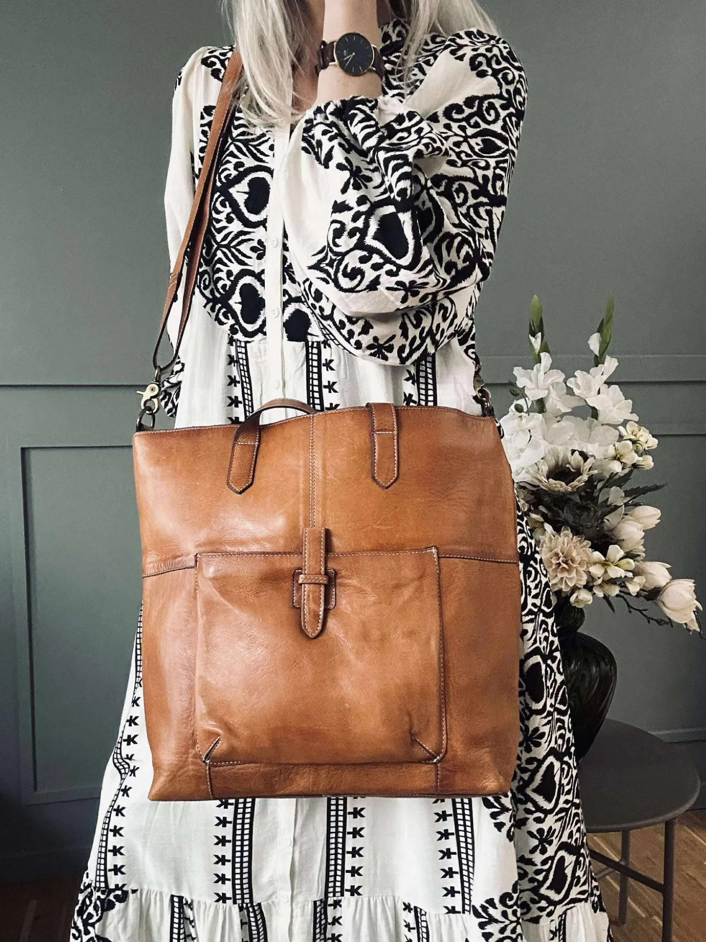 Taske Layla Cognac