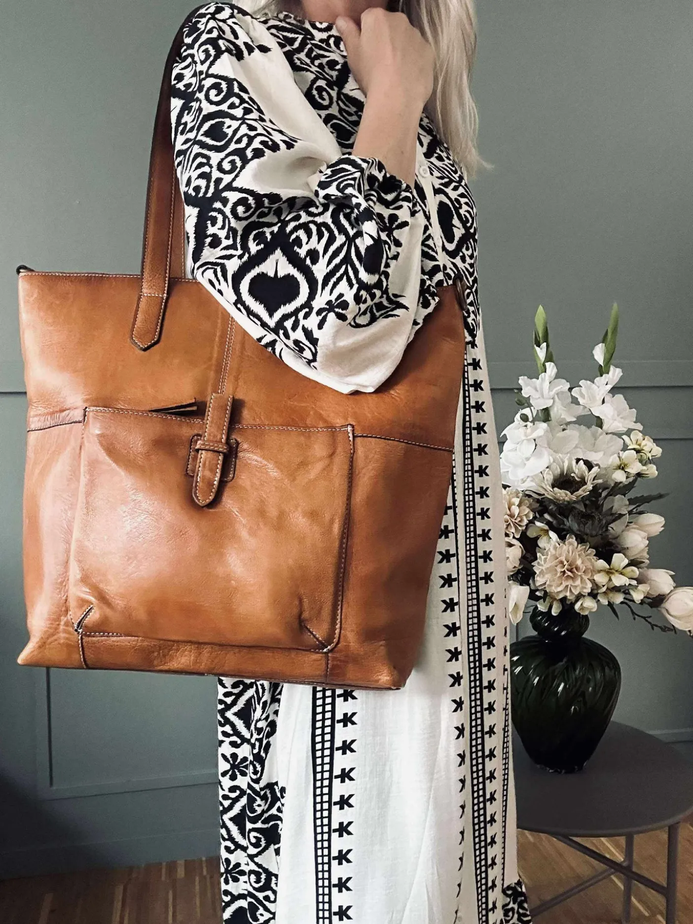Taske Layla Cognac