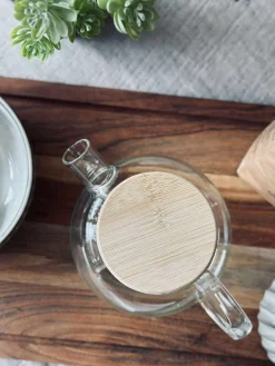 Tekande i glas