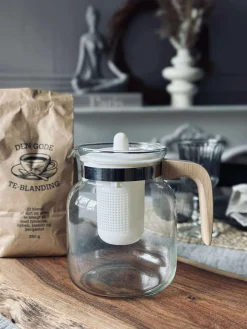 Tekande i glas - 1500 ml.