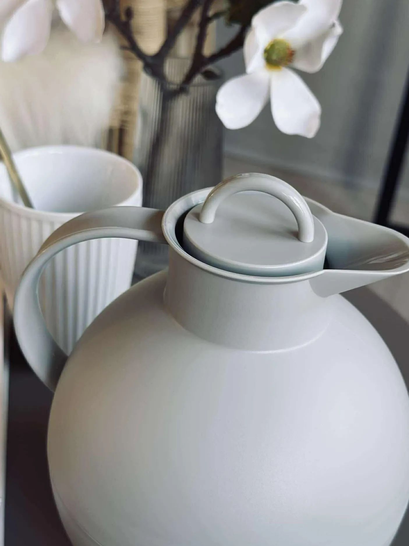 Termokande – Kuglekande - Frost desert grey - 0,94 liter