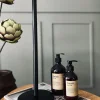 Toiletrulleholder - Sort metal