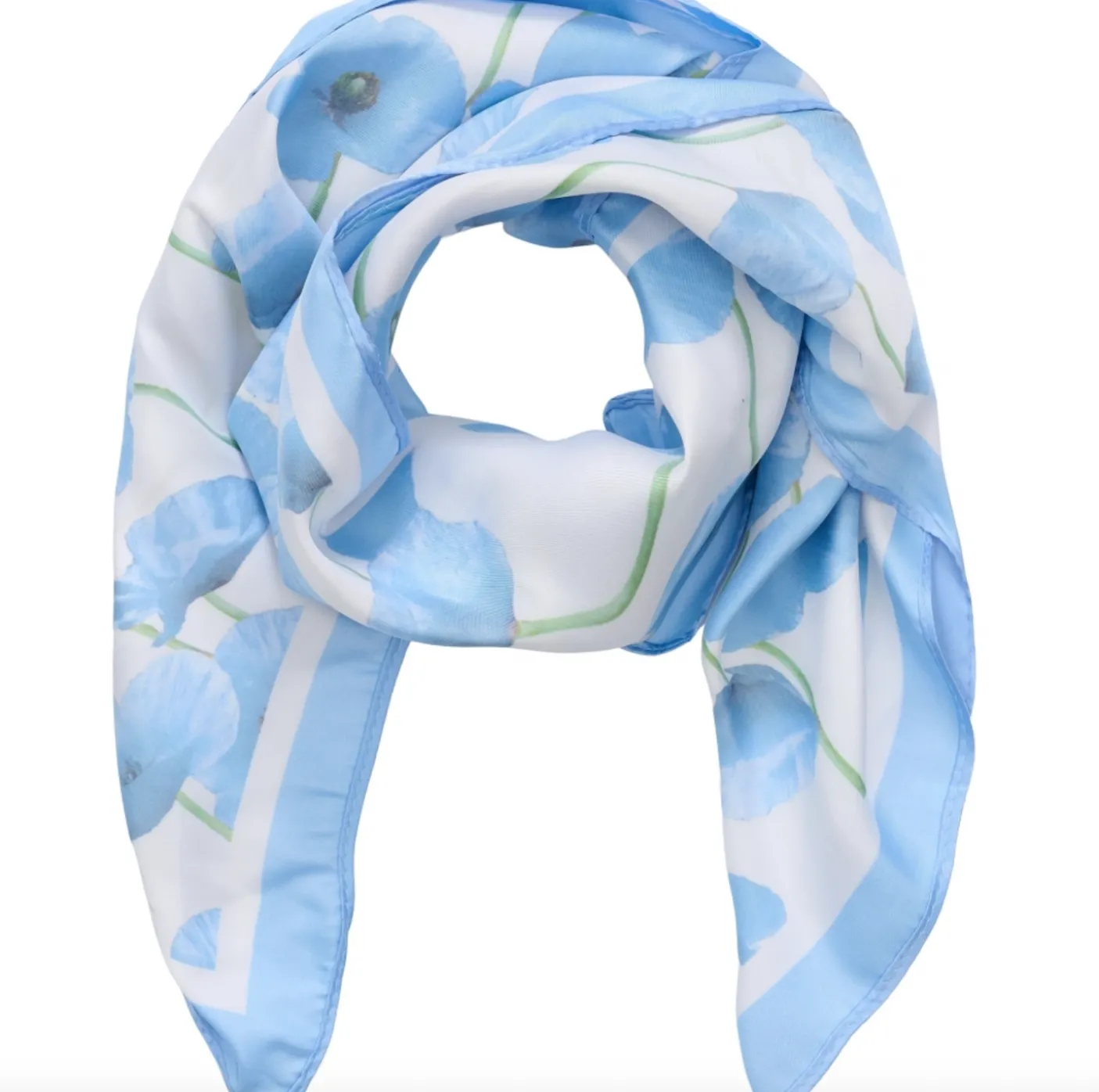 Tørklæde blue