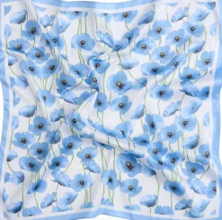 Tørklæde blue