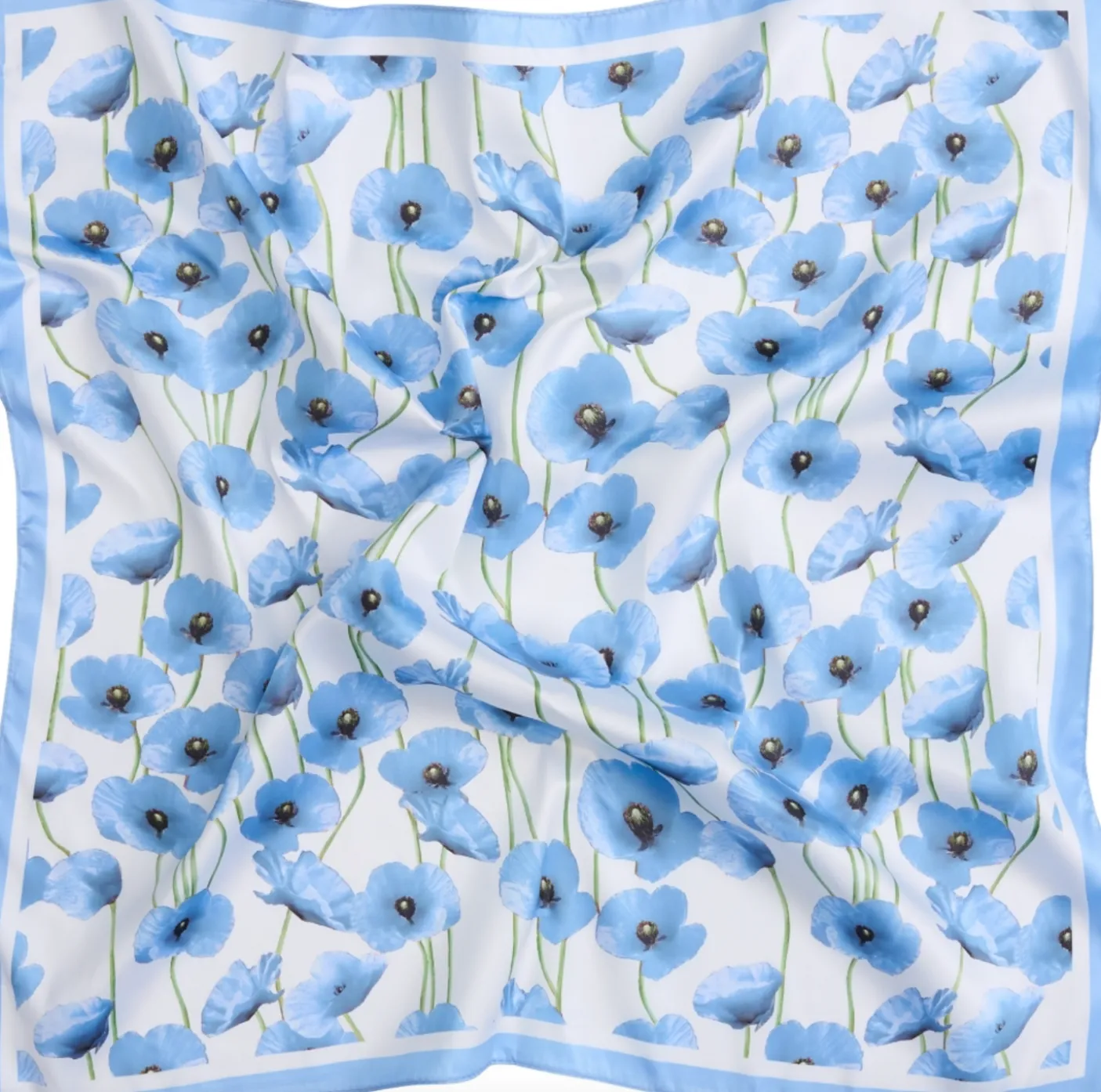 Tørklæde blue