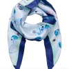Tørklæde blue