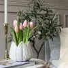 Tulipan i potte - Rosa