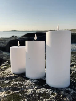 Udendørs Bloklys - Sæt af 3 stk