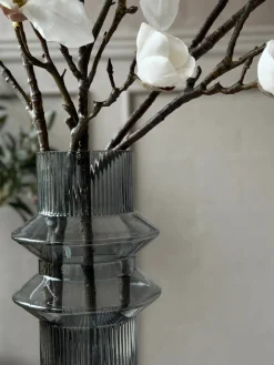 Vase Curv grey