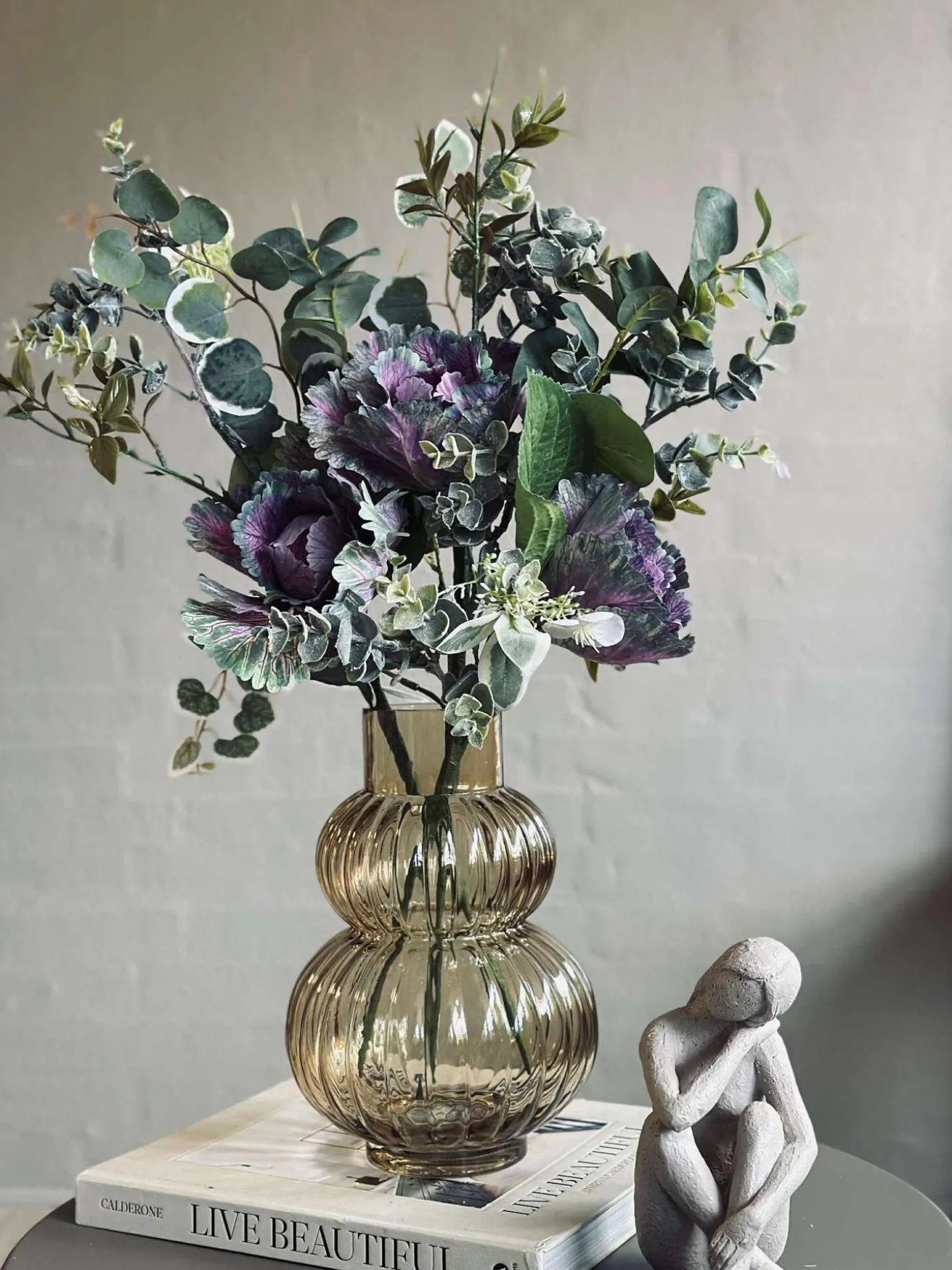 Vase Hanna - Gylden