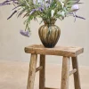 Vase Justine big brown - Mundblæst
