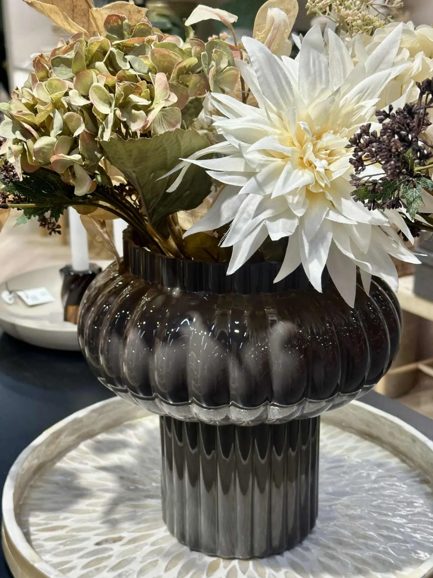 Vase mundblæst