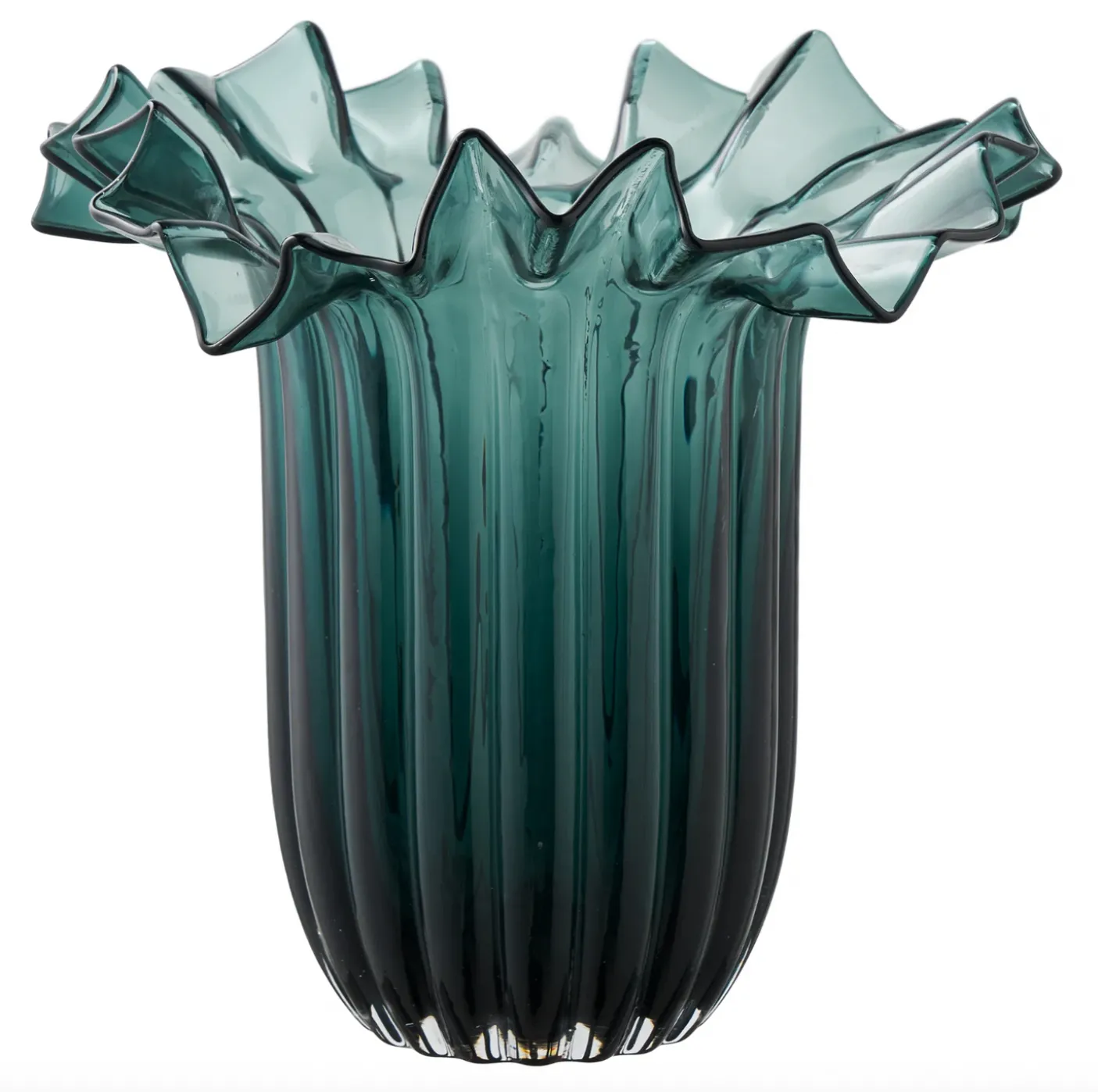 Vase - Mundblæst glas
