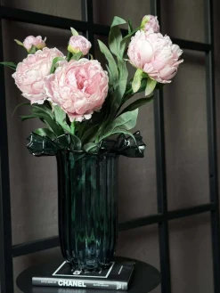 Vase - Mundblæst glas