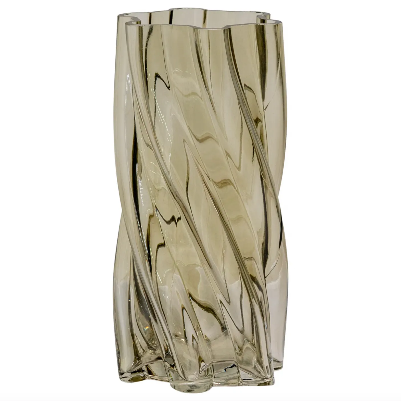 Vase - Mundblæst glas