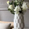 Vase stentøj - Hvid
